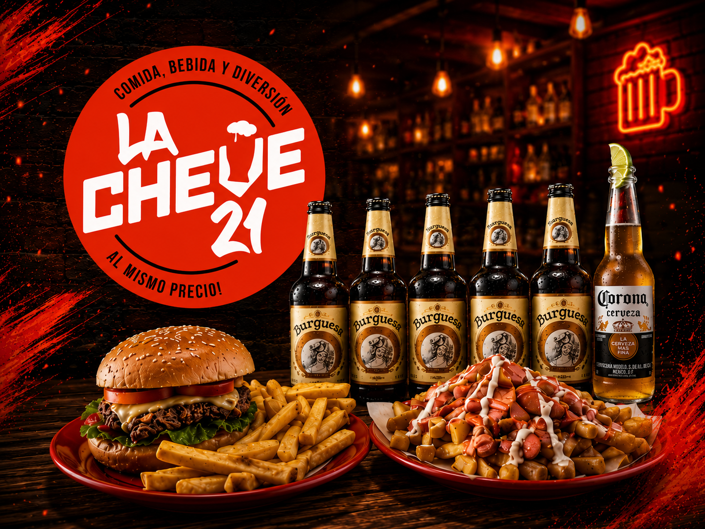 La Cheve 21 - El mejor restobar y patio bar en San Miguel, La Paz